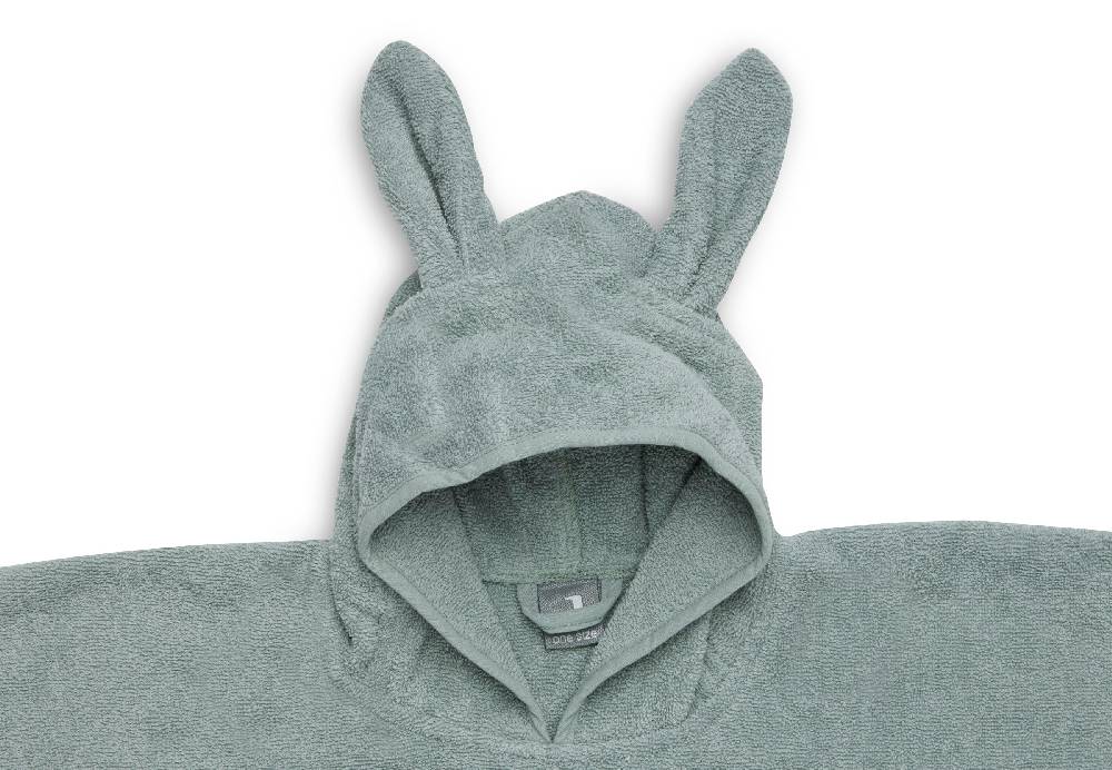 ﻿Jollein Badeponcho Ash Green Großer Ausverkauf