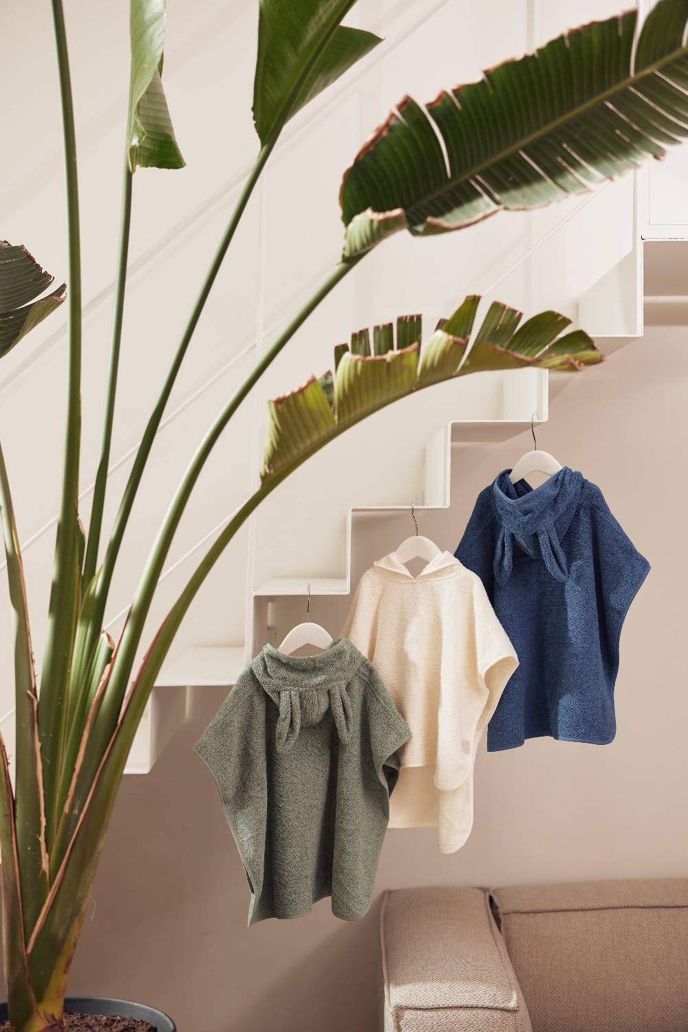 ﻿Jollein Badeponcho Ash Green Großer Ausverkauf