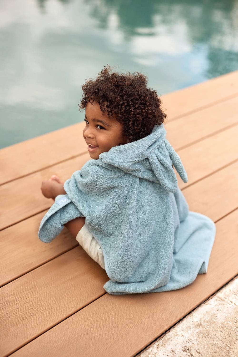 Jollein Badeponcho Frottee - Sea Green Osterangebot