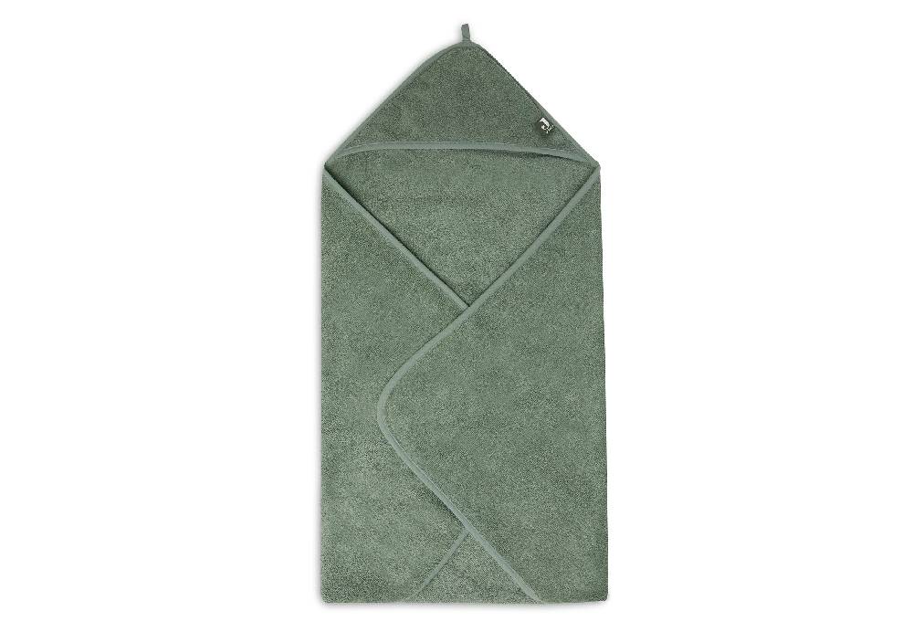 Jollein Kapuzenhandtuch Frottee 75x75cm Ash Green Heißer Verkauf