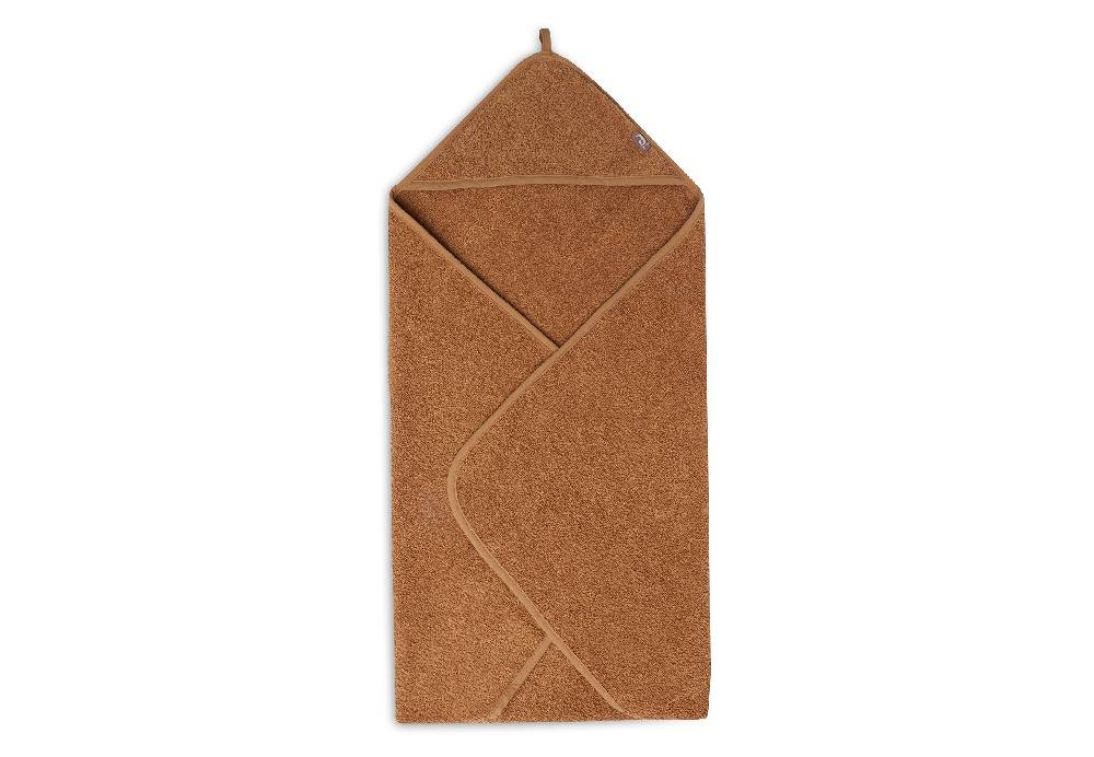 Jollein Kapuzenhandtuch Frottee 75x75cm Caramel Top Angebot