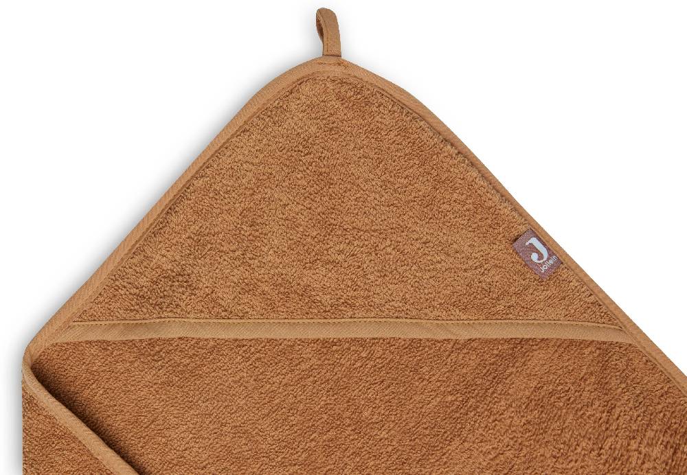 Jollein Kapuzenhandtuch Frottee 75x75cm Caramel Top Angebot