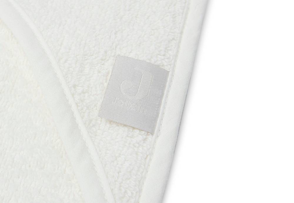 Jollein Kapuzenhandtuch Frottee 75x75cm Ivory Online Outlet