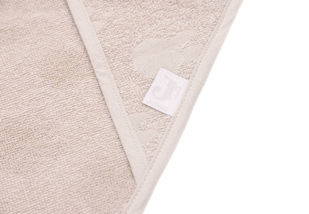 Jollein Kapuzenhandtuch Frottee 75x75cm Miffy Jacquard Nougat Exklusive Angebote