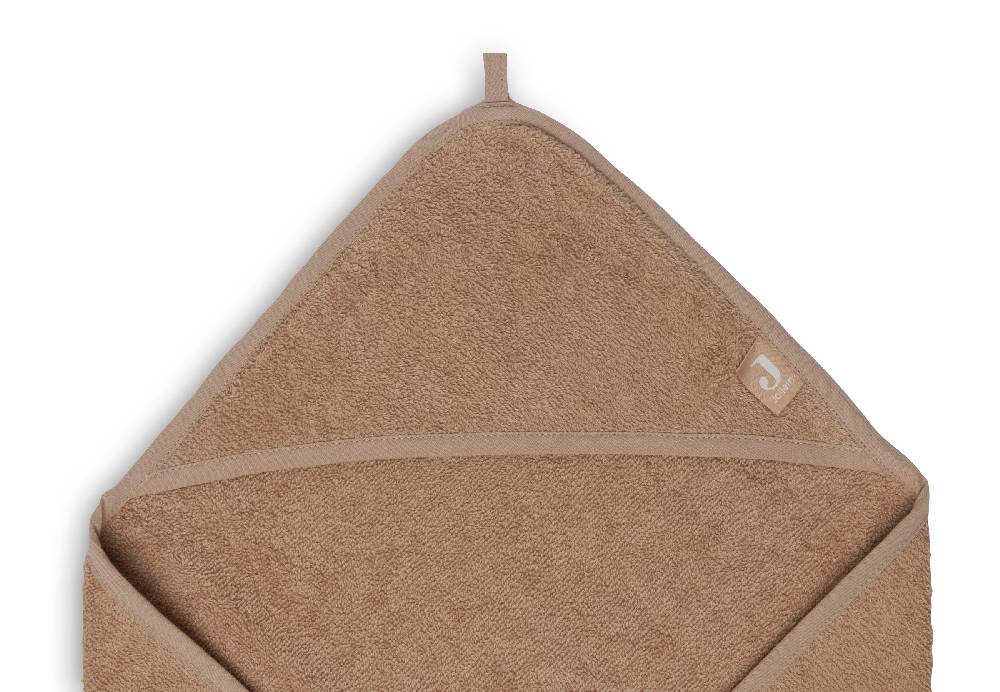 Jollein Kapuzenhandtuch Frottee 75x75cm Biscuit Blitzangebot