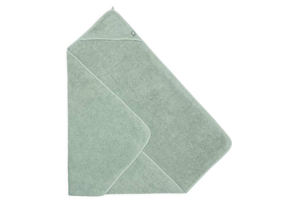 Jollein Kapuzenhandtuch Frottee 100x100cm Ash Green Neuheiten