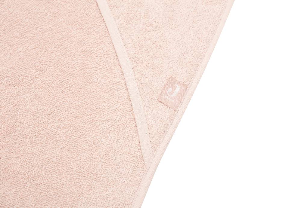 Jollein Kapuzenhandtuch Frottee 100x100cm Pale Pink Wochenangebot
