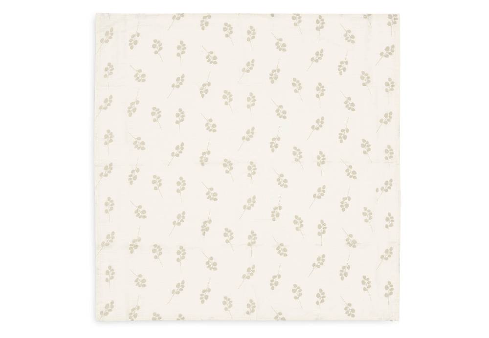 Jollein Spucktuch Hydrophill 70x70cm Twig Olive Green (3pack) JETZT KAUFEN