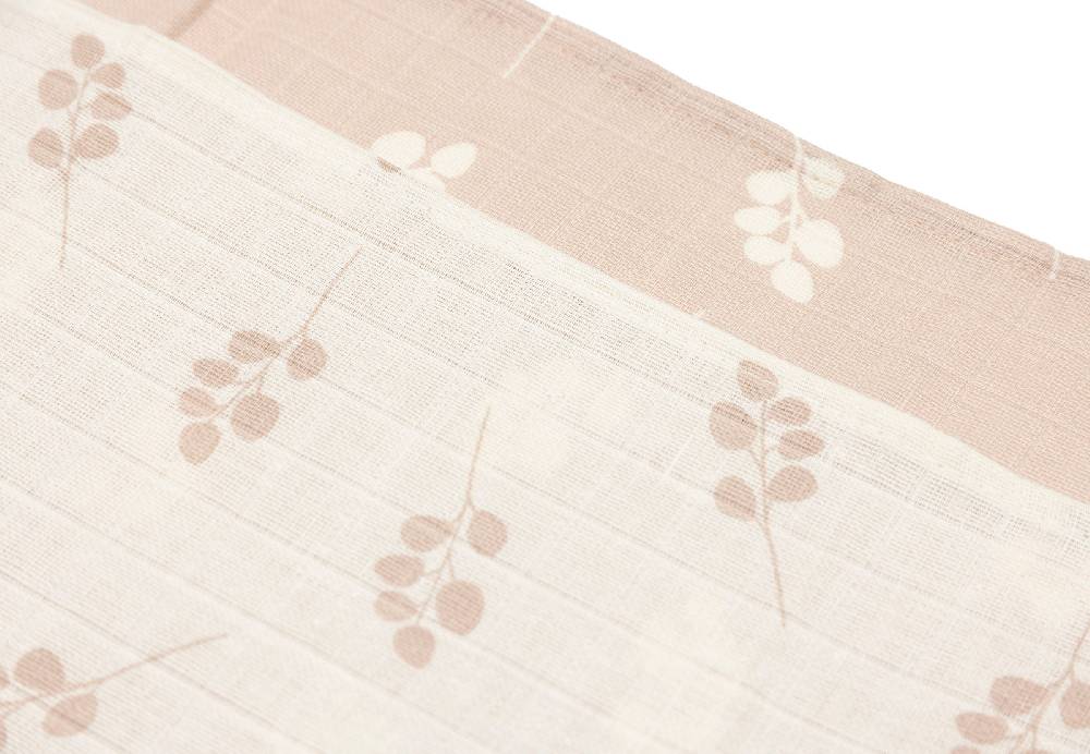 Jollein Spucktuch Hydrophill 70x70cm Twig Wild Rose (3pack) Bis zu 60% Rabatt