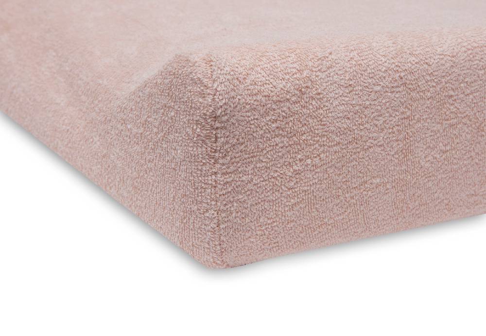 Jollein Wickelauflagenbezug Frottee 50x70cm Pale Pink/Rosewood (2p) Online