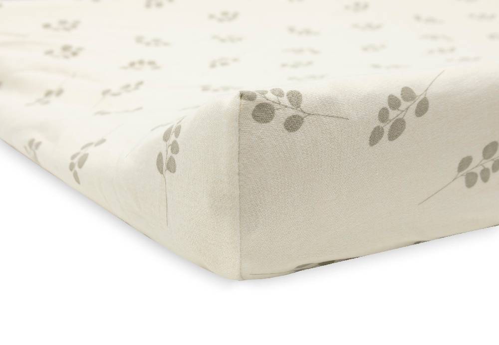 Jollein Wickelauflagenbezug Jersey 50x70cm Twig Olive Green Fabrik Onlineshop