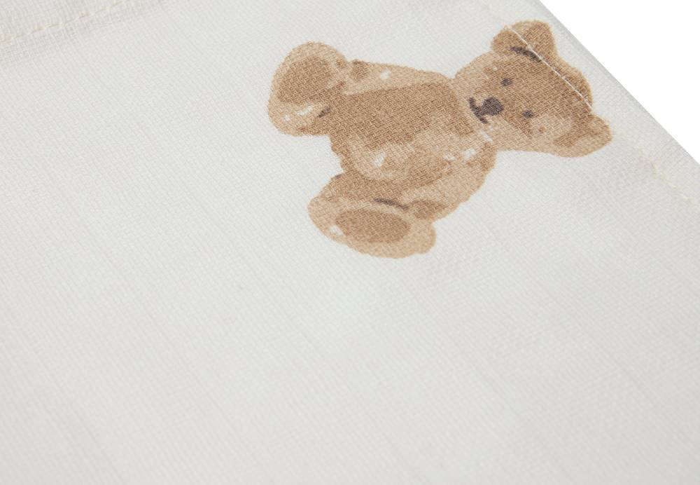 Jollein Spucktücher Hydrophill Teddy Bear (3pack) Rabatt