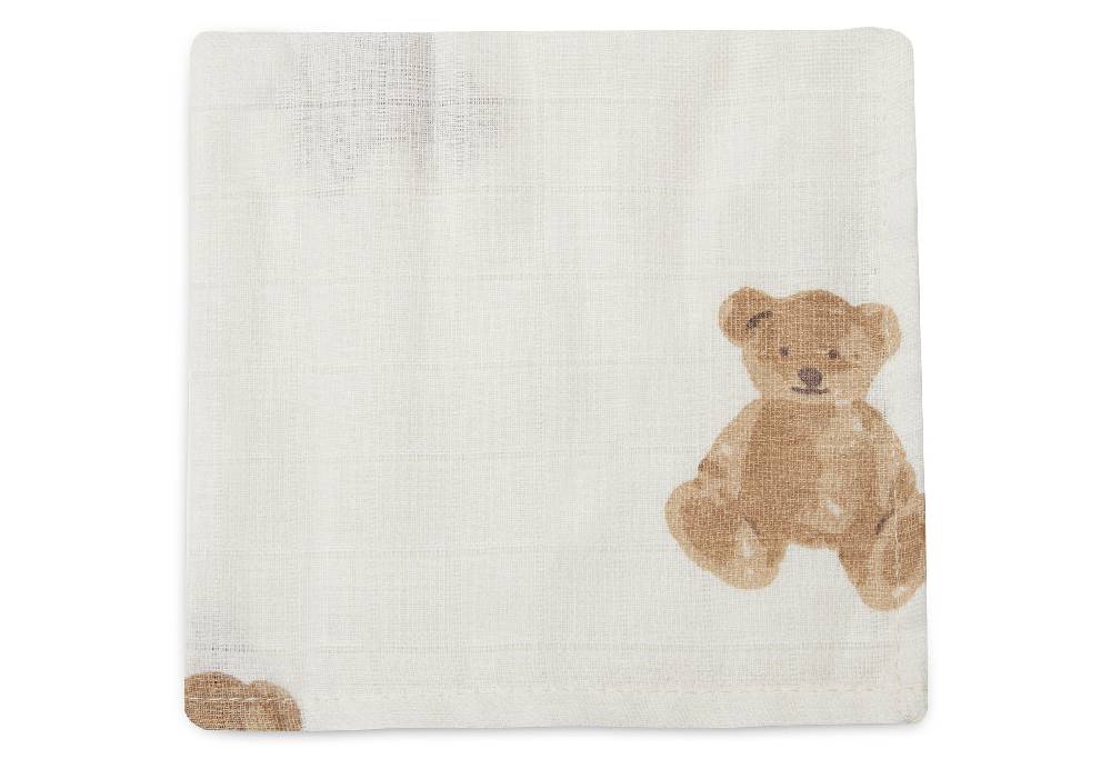 Jollein Spucktücher Hydrophill Teddy Bear (3pack) Rabatt