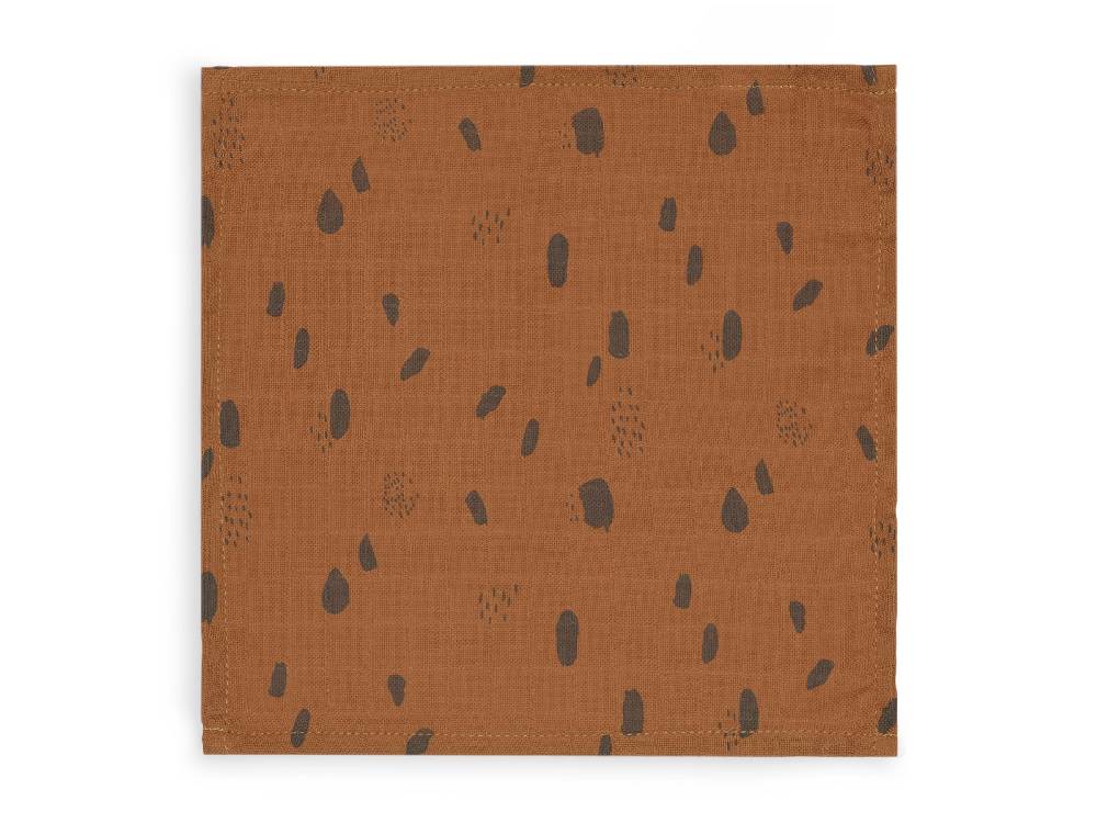 Jollein Spucktücher Hydrophil Spot Caramel (3pack) Weihnachtsangebot