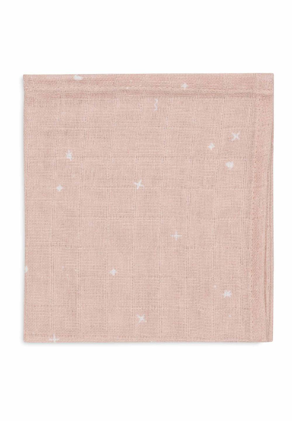 Jollein Spucktücher Hydrophil 31x31cm Twinkling - Wild Rose Lagerräumung