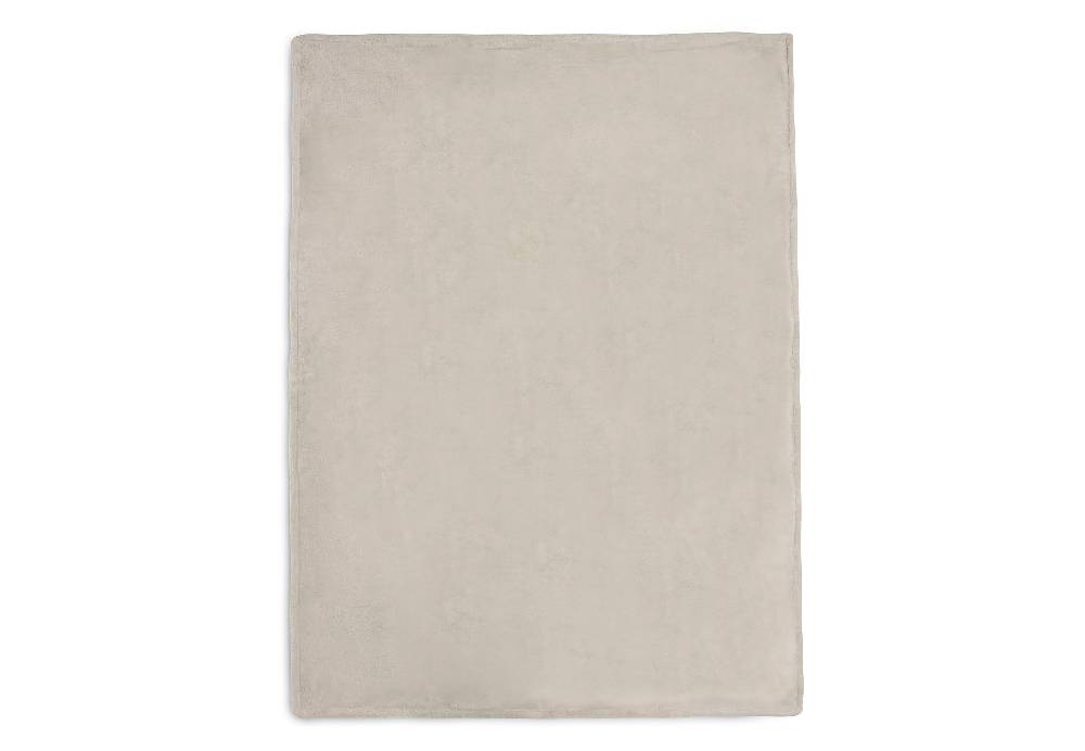 Jollein Decke Wiege 75x100cm Basic Knit Nougat/Fleece Exklusive Angebote