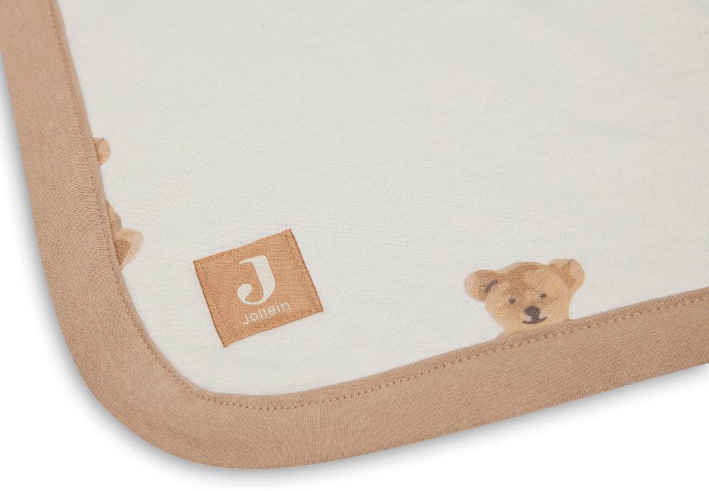 Jollein Decke Kinderbett Jersey 100x150cm Teddy Bear Sonderangebote