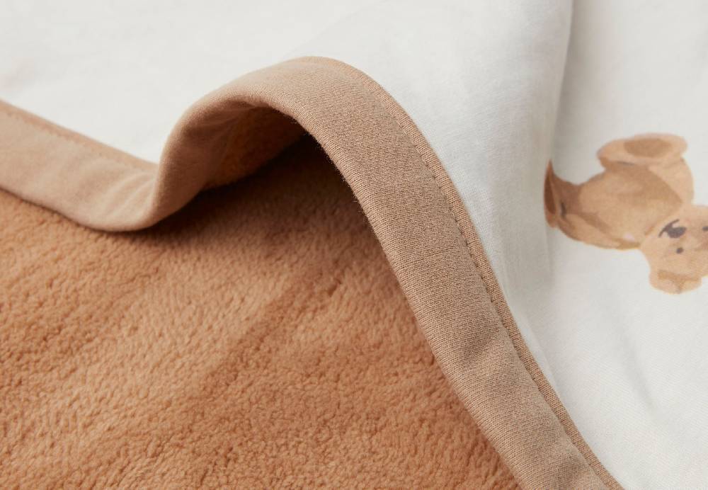 Jollein Decke Kinderbett Jersey 100x150cm Teddy Bear Sonderangebote