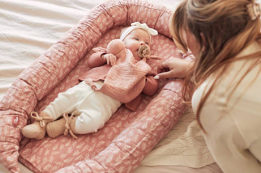 Jollein Babynest Meadow Rosewood Letzte 3 Tage
