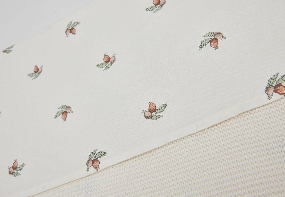 Jollein Bettlaken Wiege 75x100cm Rosehip Letzter Tag