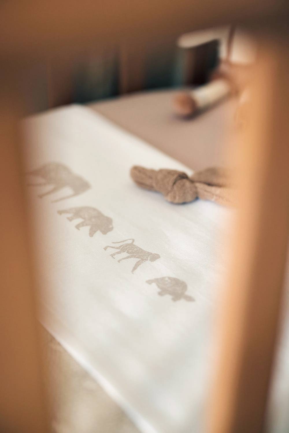 Jollein Bettlaken Kinderbett 120x150cm Animals Nougat Bis zu 50% Rabatt