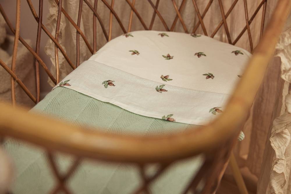 Jollein Bettlaken Kinderbett 120x150cm Rosehip Bis zu 55% Rabatt