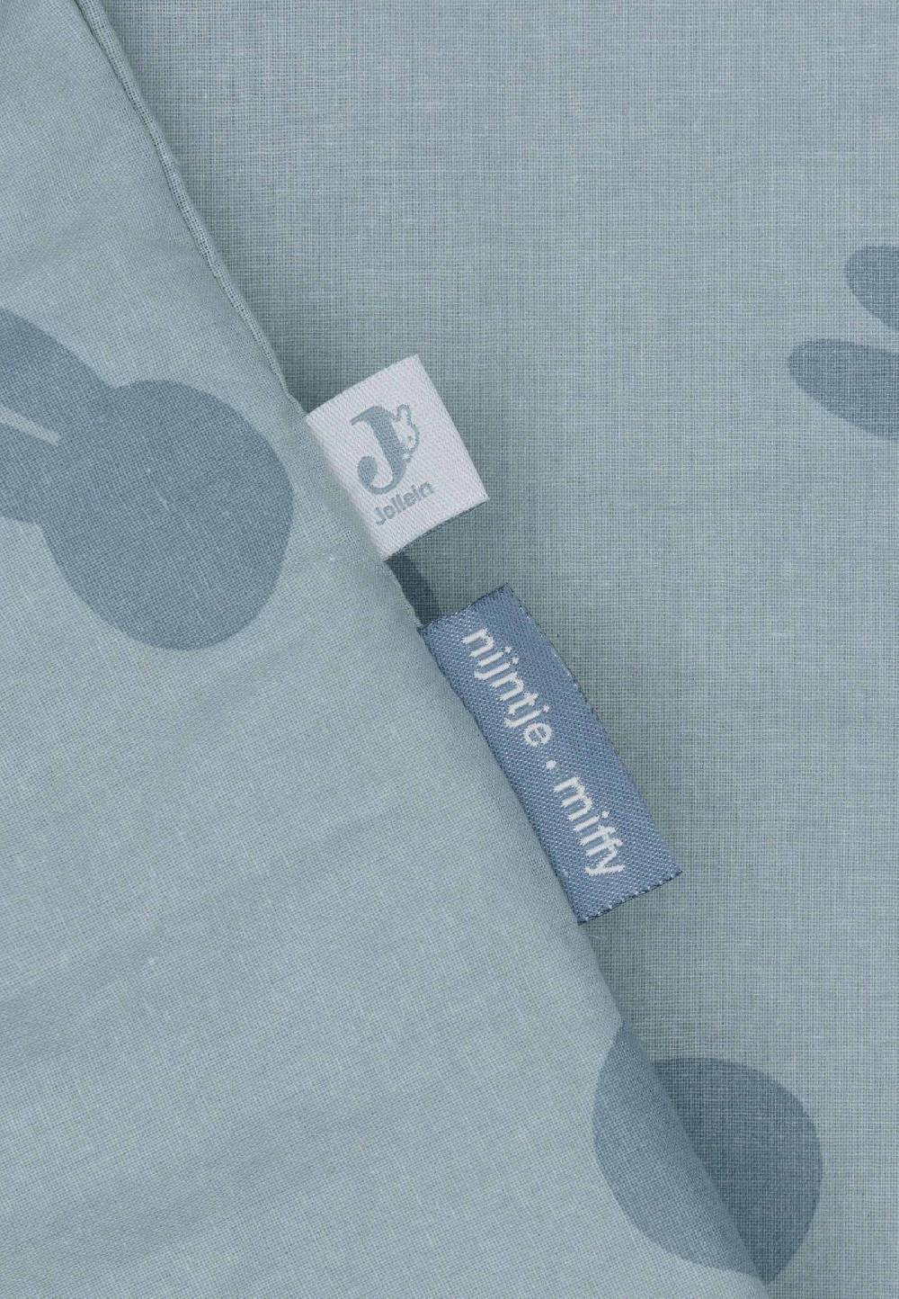 Jollein Bettwäsche 100x140cm Miffy Shadow - Sea Green Verkauf