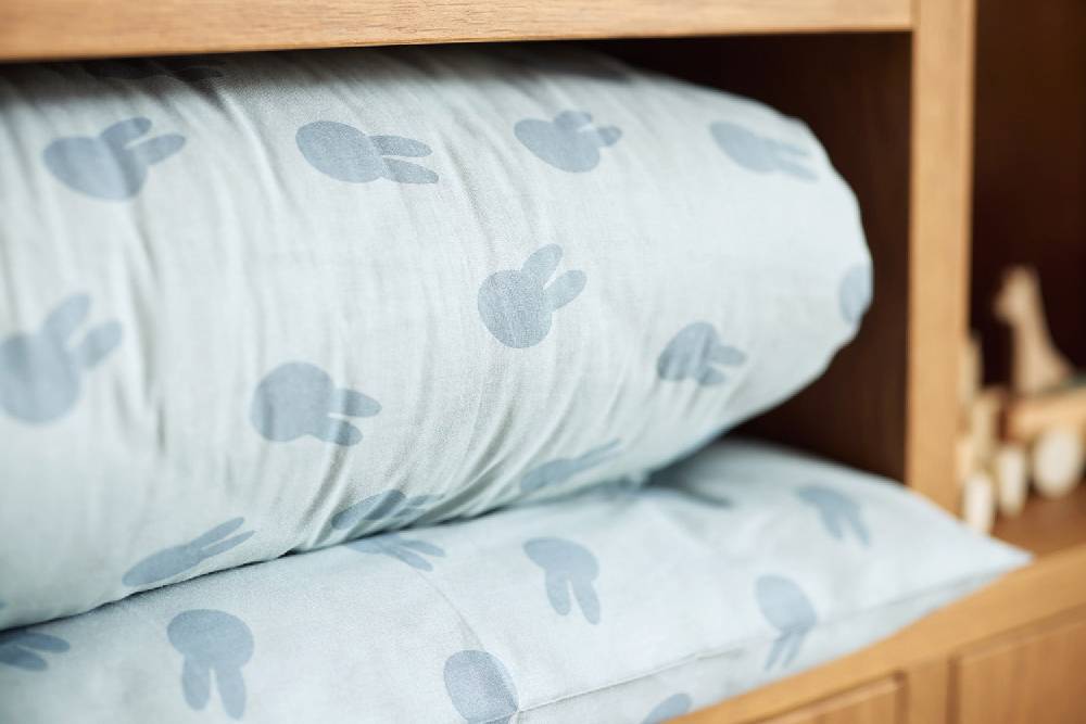 Jollein Bettwäsche 100x140cm Miffy Shadow - Sea Green Verkauf