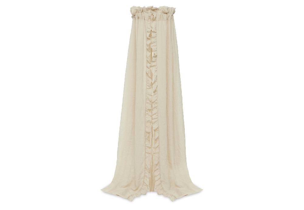 Jollein Betthimmel Vintage 155cm Ruffle Nougat Flash Sale