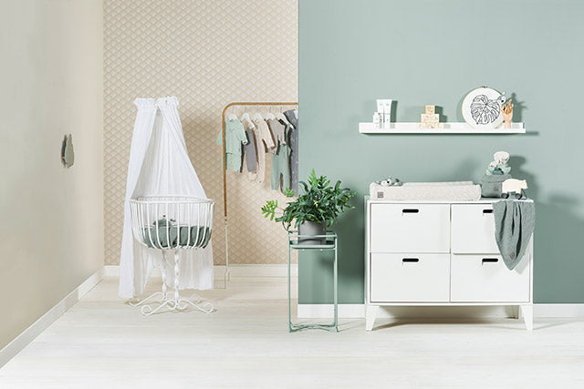 Jollein Betthimmel Vintage 155cm White Exklusivangebot