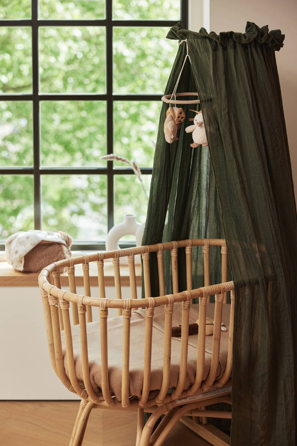 Jollein Betthimmel Vintage 155cm Leaf Green Osterangebot