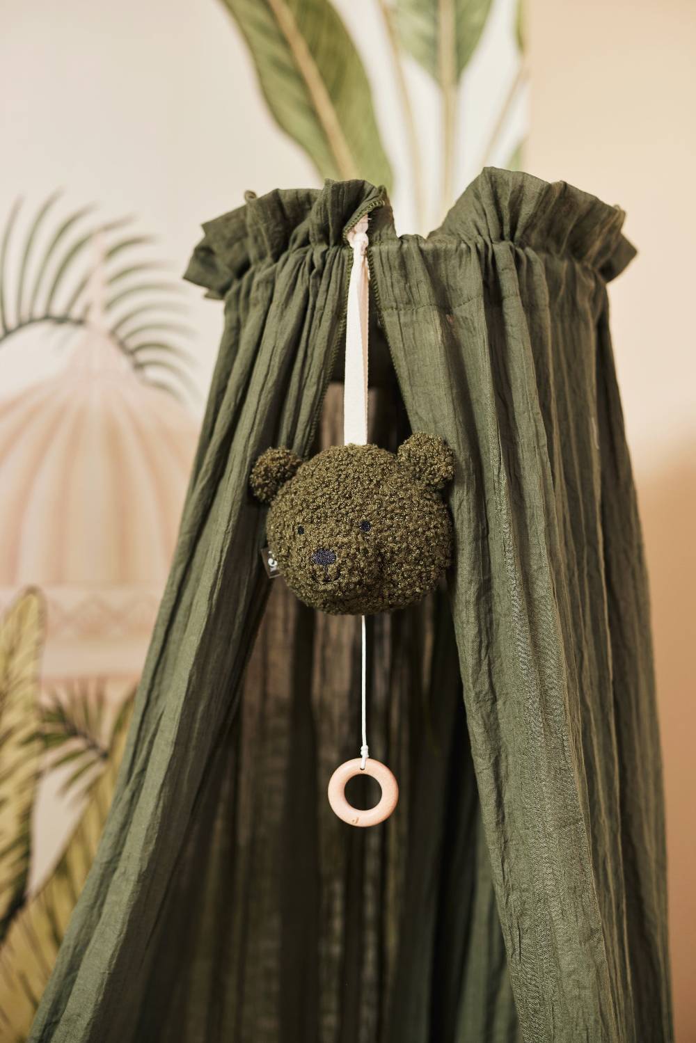 Jollein Betthimmel Vintage 155cm Leaf Green Osterangebot
