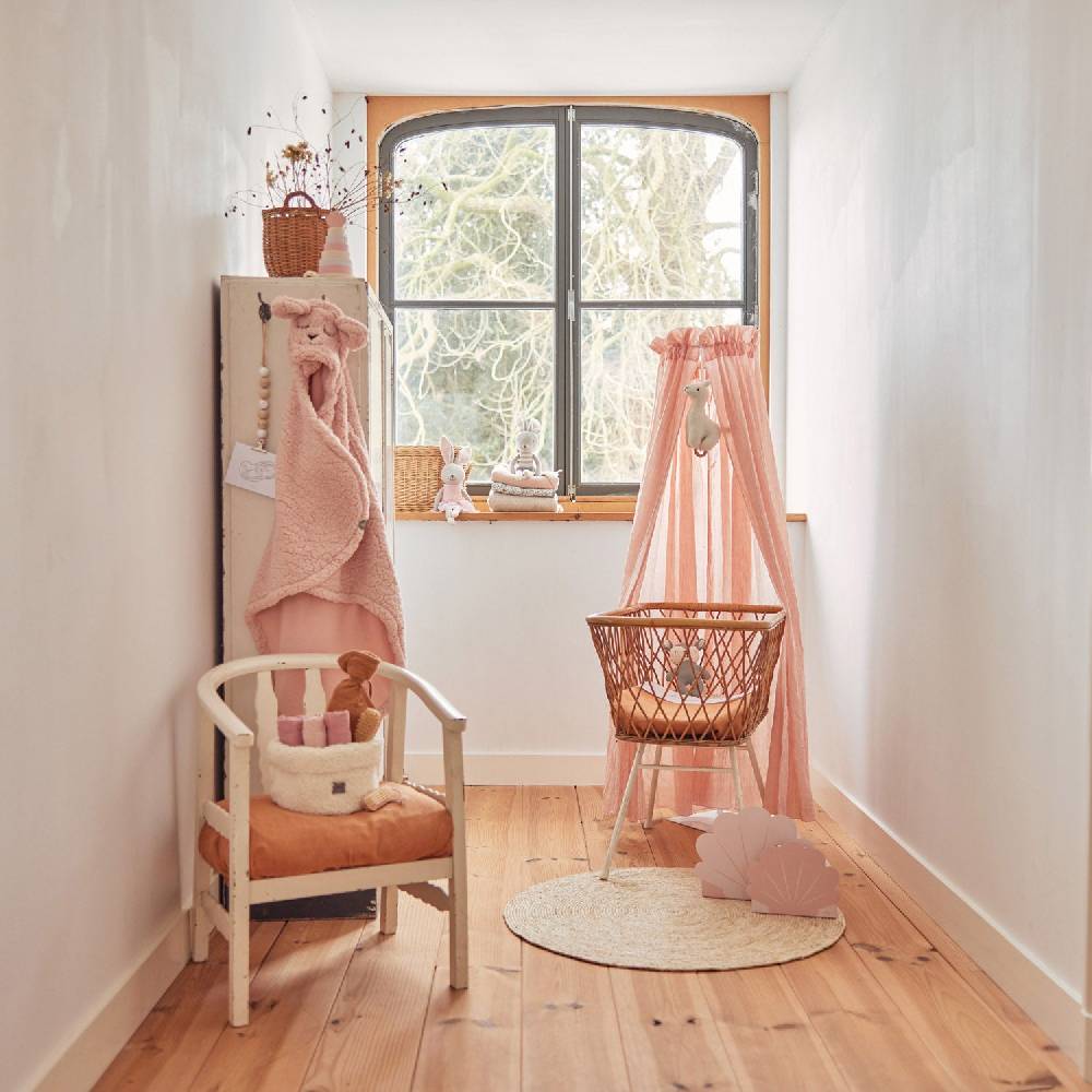 Jollein Betthimmel Vintage 155cm Pale Pink Valentinstagsangebot