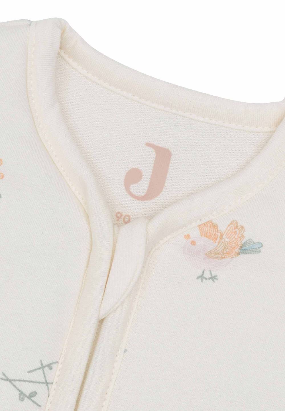 Jollein Baby Schlafsack mit abnehmbaren Ärmeln 90cm - Lovely Birds Räumungsverkauf