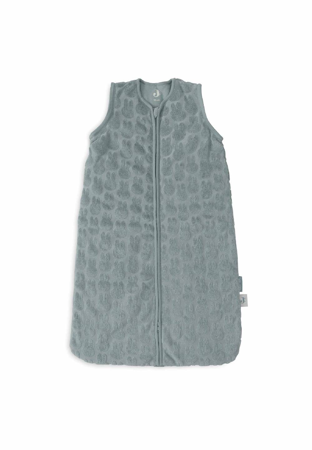Jollein Baby Schlafsack mit abnehmbaren Ärmeln 90cm Miffy Jacquard - Sea Green Kostenlose Rückgabe