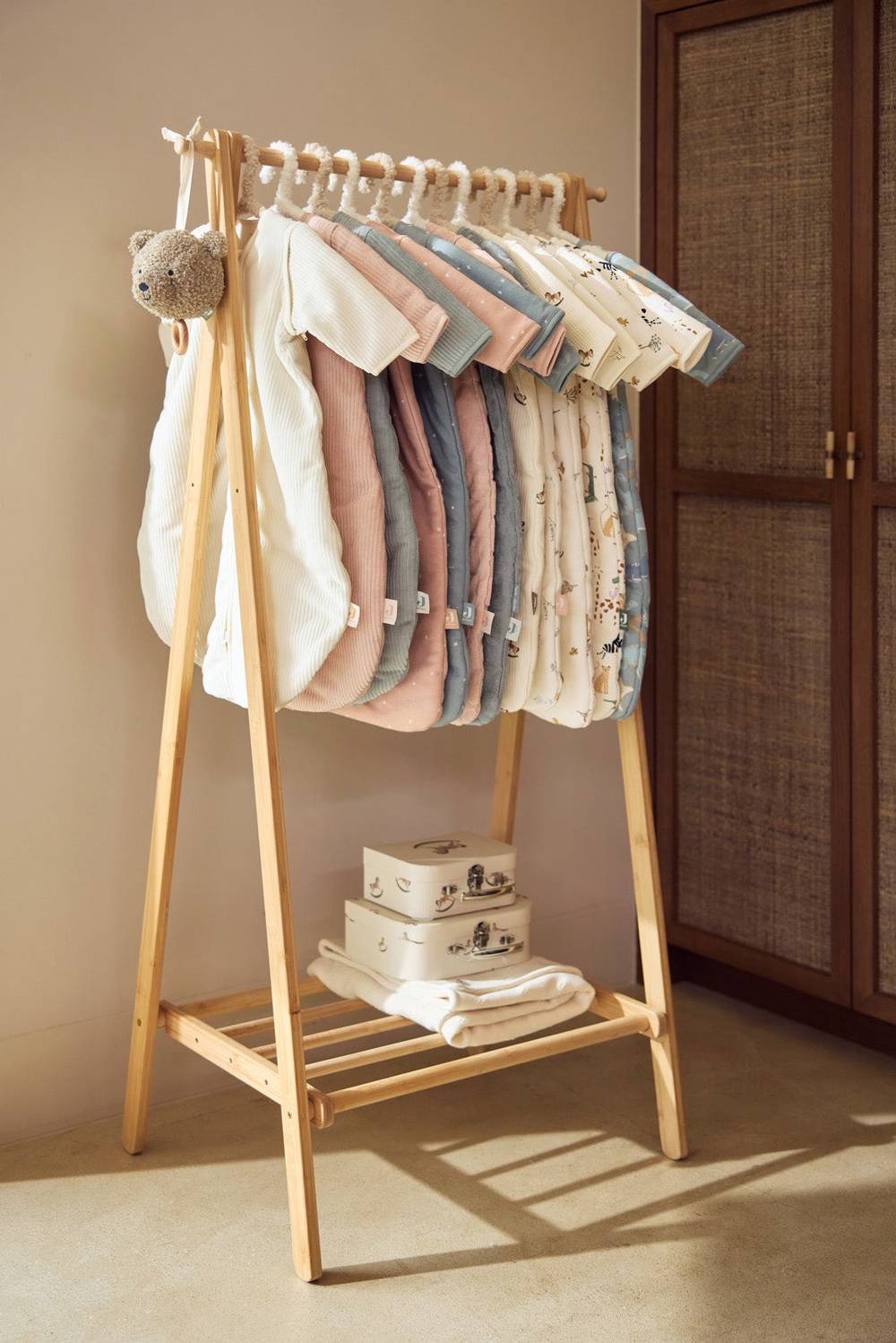 Jollein Baby Schlafsack mit abnehmbaren Ärmeln 90cm Rib - Ivory JETZT KAUFEN
