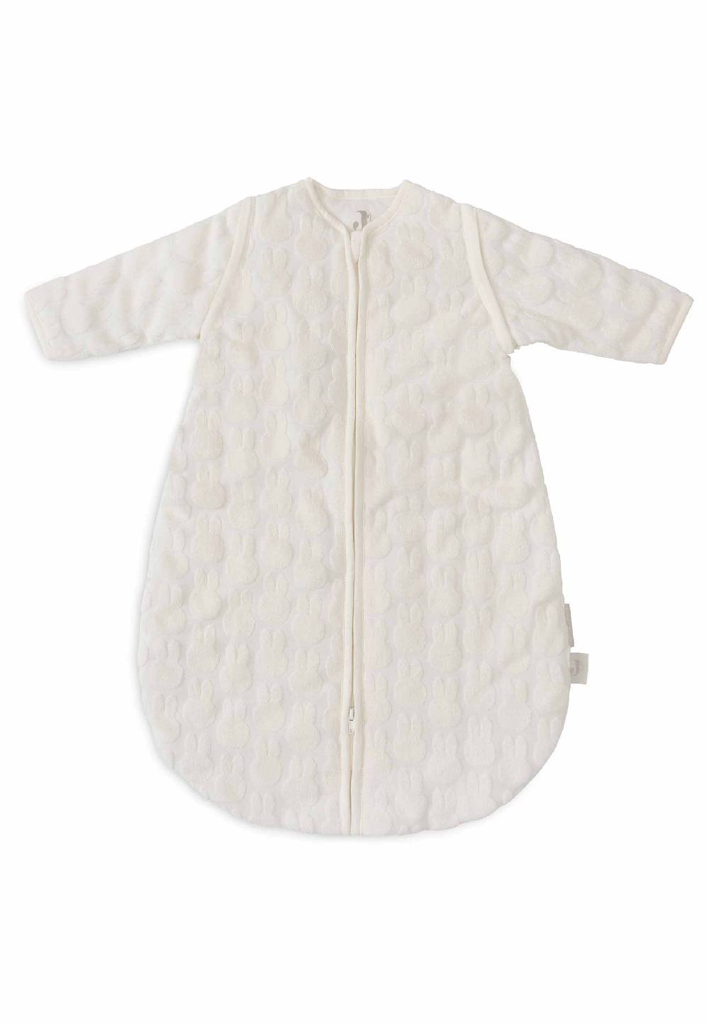 Jollein Baby Schlafsack mit abnehmbaren Ärmeln 60cm Miffy Jacquard - Ivory Letzter Tag