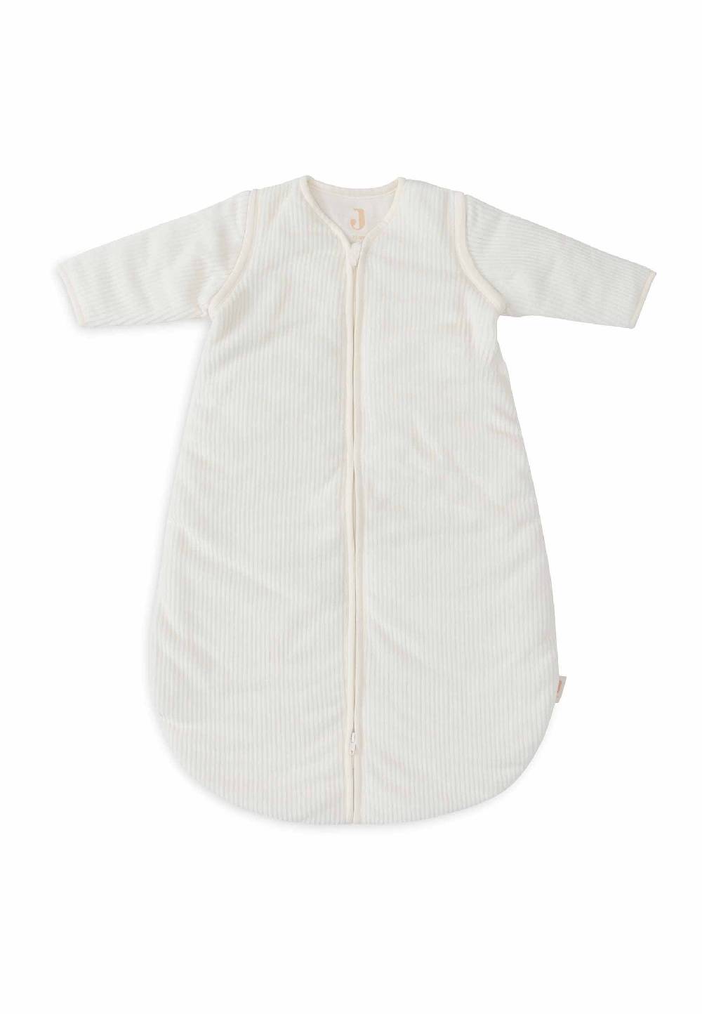 Jollein Baby Schlafsack mit abnehmbaren Ärmeln 70cm Rib - Ivory Nur für heute