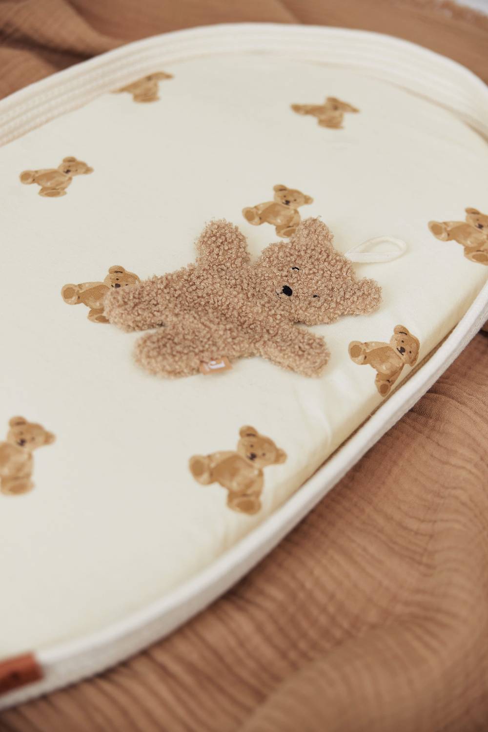 Jollein Spannbettlaken Jersey 40/50x80/90cm Teddy Bear Bis zu 55% Rabatt