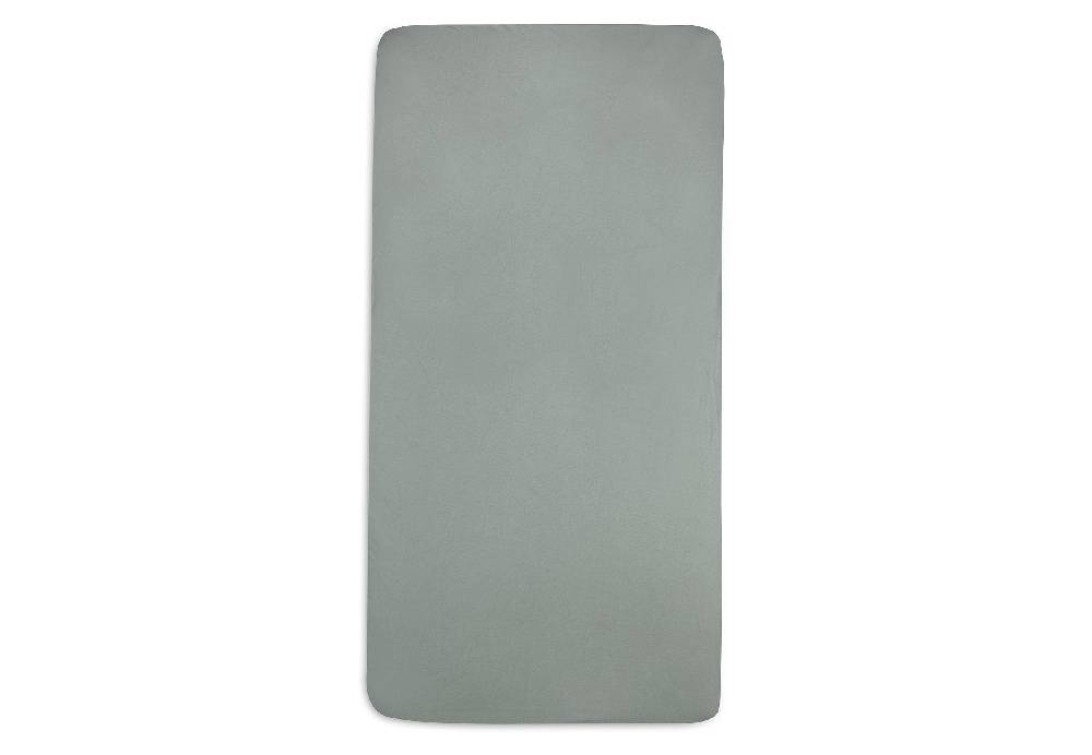 Jollein Spannbettlaken Jersey 70x140cm/75x150cm Ash Green 50% Rabatt mit kostenlosem Versand