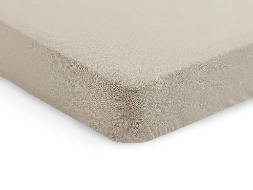 Jollein Spannbettlaken Jersey 60x120cm Nougat Clearance-Verkauf