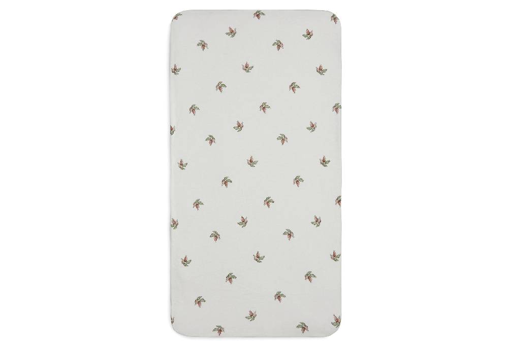Jollein Spannbettlaken Jersey 40/50x80/90cm Rosehip Fabrikladen