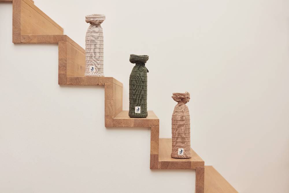 Jollein Wärmflaschenbezug Pure Knit Biscuit GOTS im Angebot