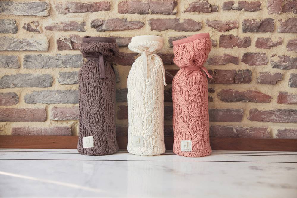 Jollein Wärmflaschenbezug Spring Knit Rosewood Rabatt