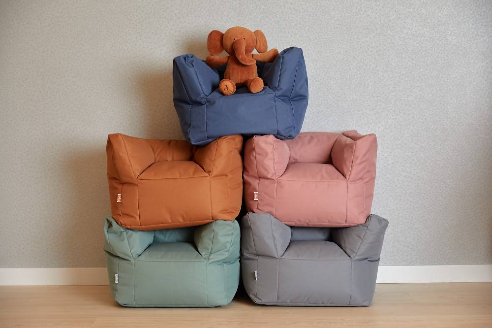 Jollein Kindersessel Beanbag Caramel Flash Sale
