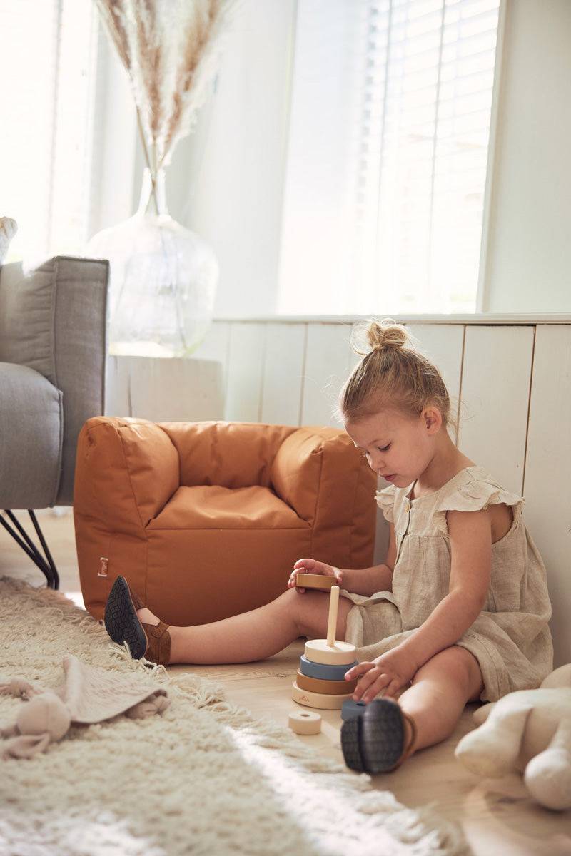 Jollein Kindersessel Beanbag Caramel Flash Sale