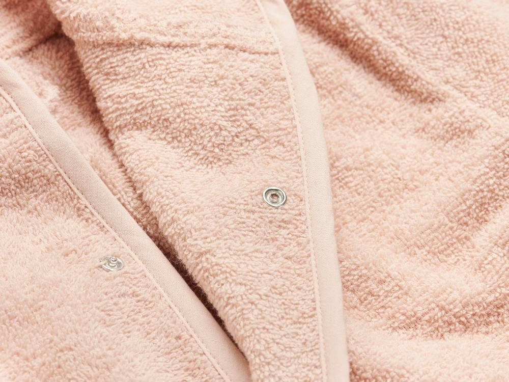 Jollein Bademantel 1-2 Jahre Pale Pink Vatertagsangebot