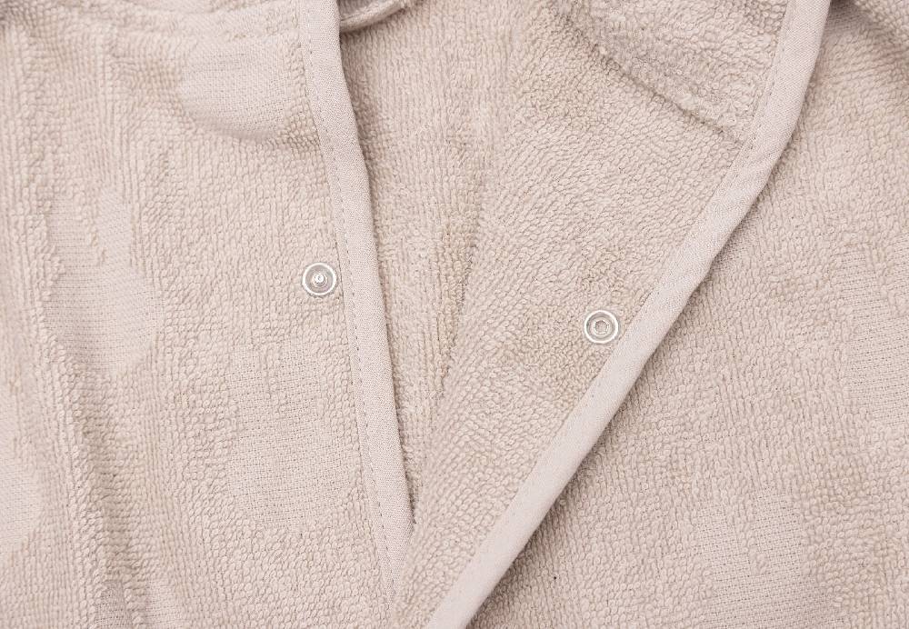 Jollein Bademantel Frottee 3-4 Jahre Miffy Jacquard Nougat Große Rabatte