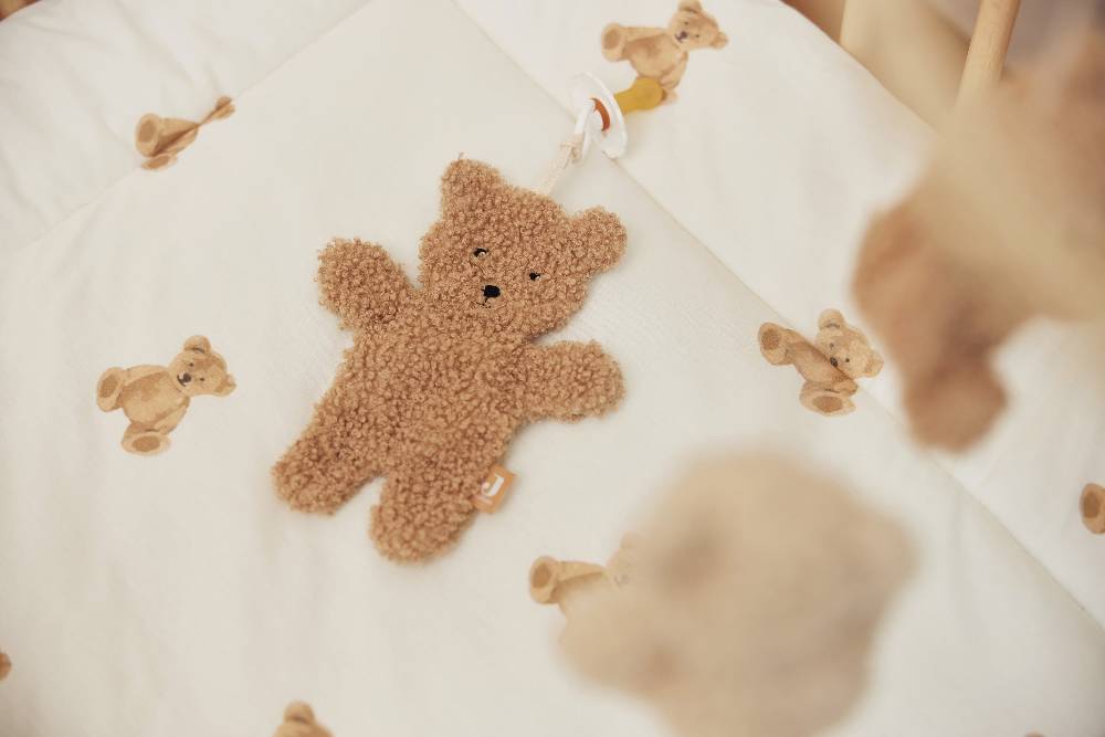 Jollein Krabbeldecke 75x95cm Teddy Bear Kauf eins, bekomm eins gratis