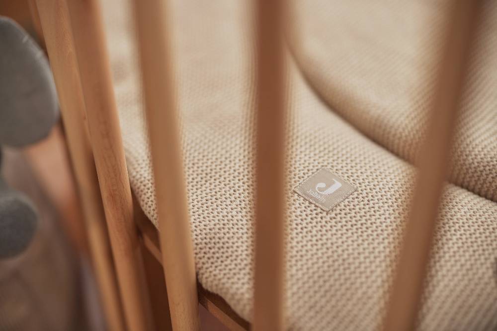 Jollein Krabbeldecke Ø 95cm Basic Knit Nougat Tägliche Deals